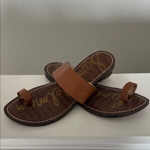 Sam Edelman Brown Leather Sandals